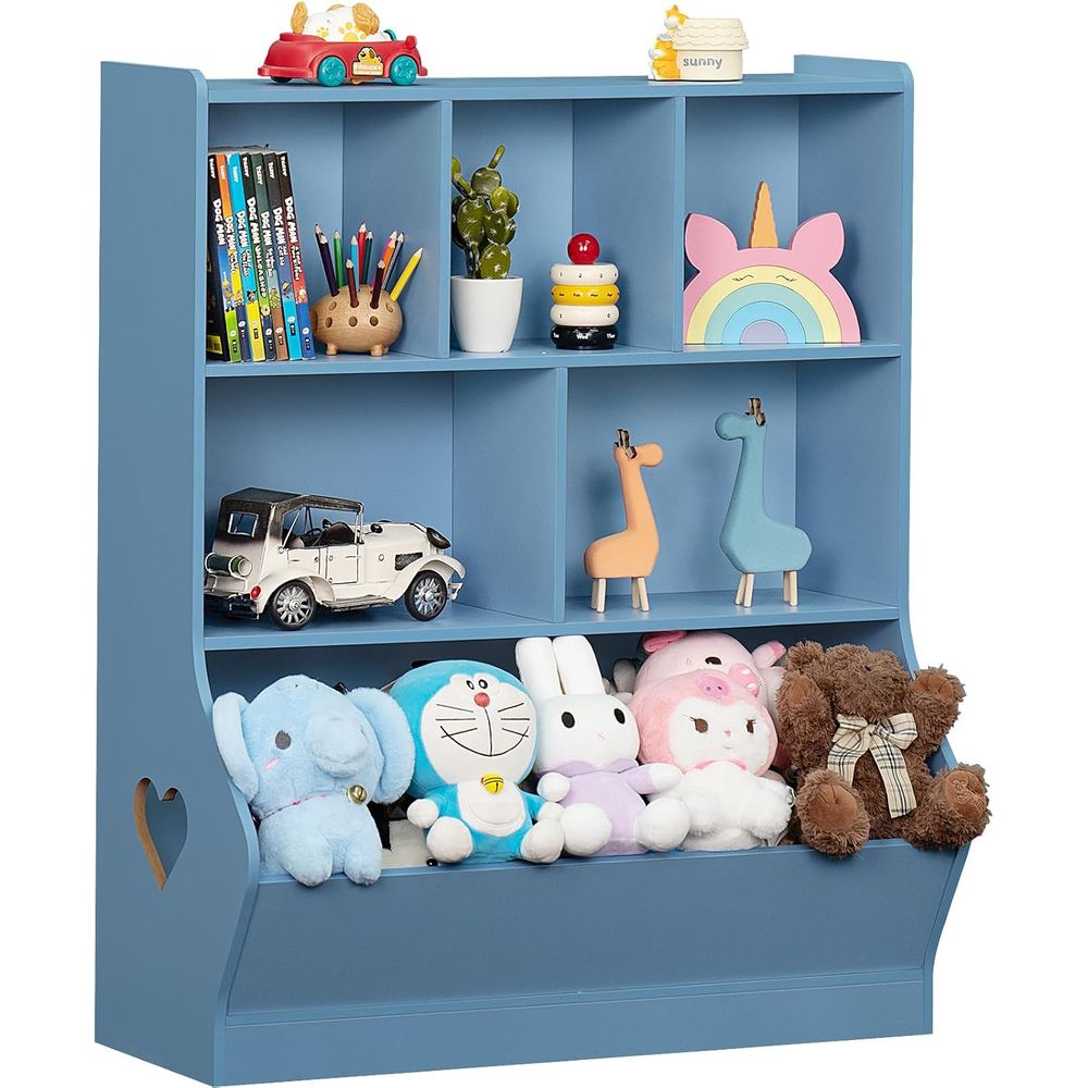 Kids & Toys Expo Saudi Arabia - 3-Tier Kids Bookshelf, Toddler Cubby Cabinet