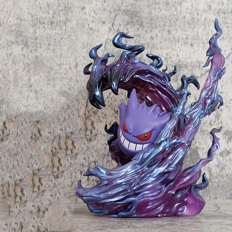 Kids Toys Young - 19cm Anime Pokemon Gengar Battle Ver.