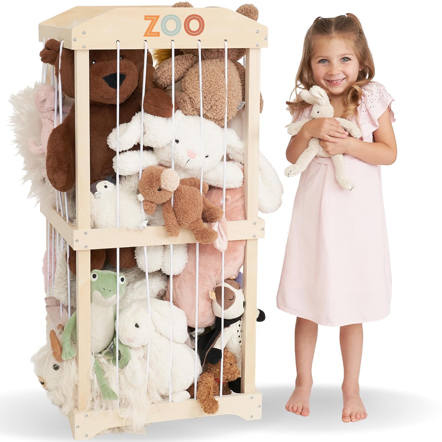 Kids & Toys Expo Saudi Arabia - Easy Assembly Large Wooden Plush Toy