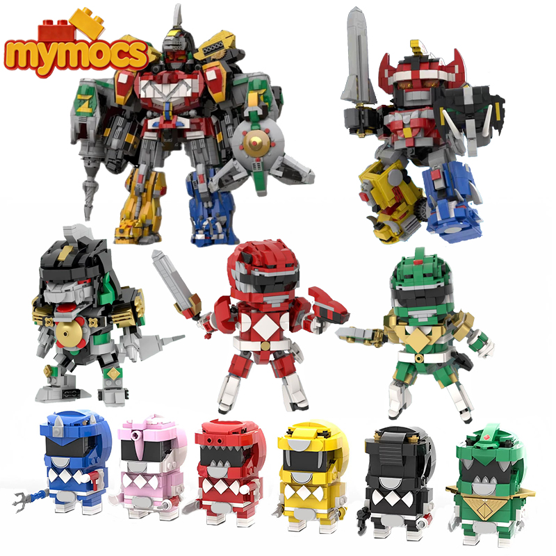 Dinosaur Figurine Set - Mymocs Kyoryu Movie Action Figures Powered