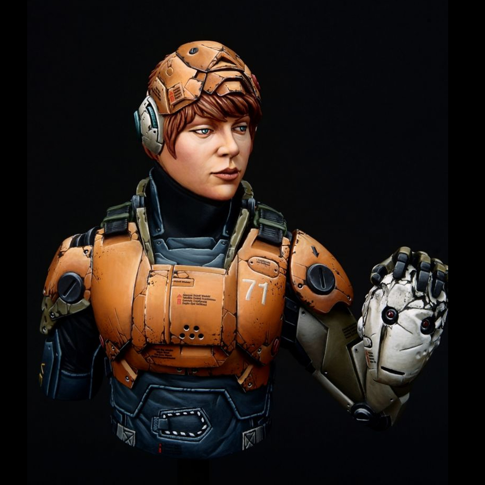 Kids Toys Under $10 - 1/10 Marta, Sergeant, Resin Model figure