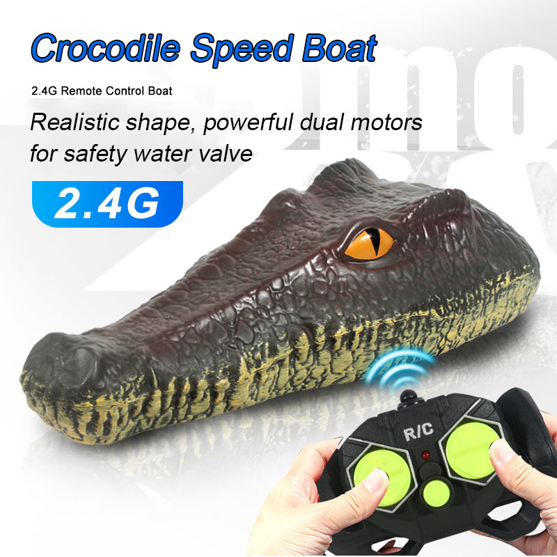 Kids Toys Under $10 - Realistic Crocodile & Python RC Boat