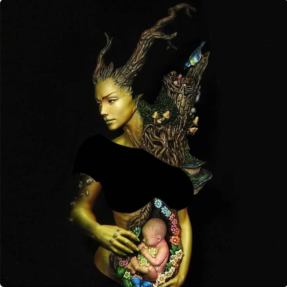 Kids Toys Under $10 - 1/10 Mother Earth Gaia, Resin Model
