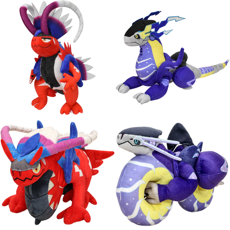 Pokemon Koraidon Miraidon Plus - Dinosaur Figurine Set 评论和价格