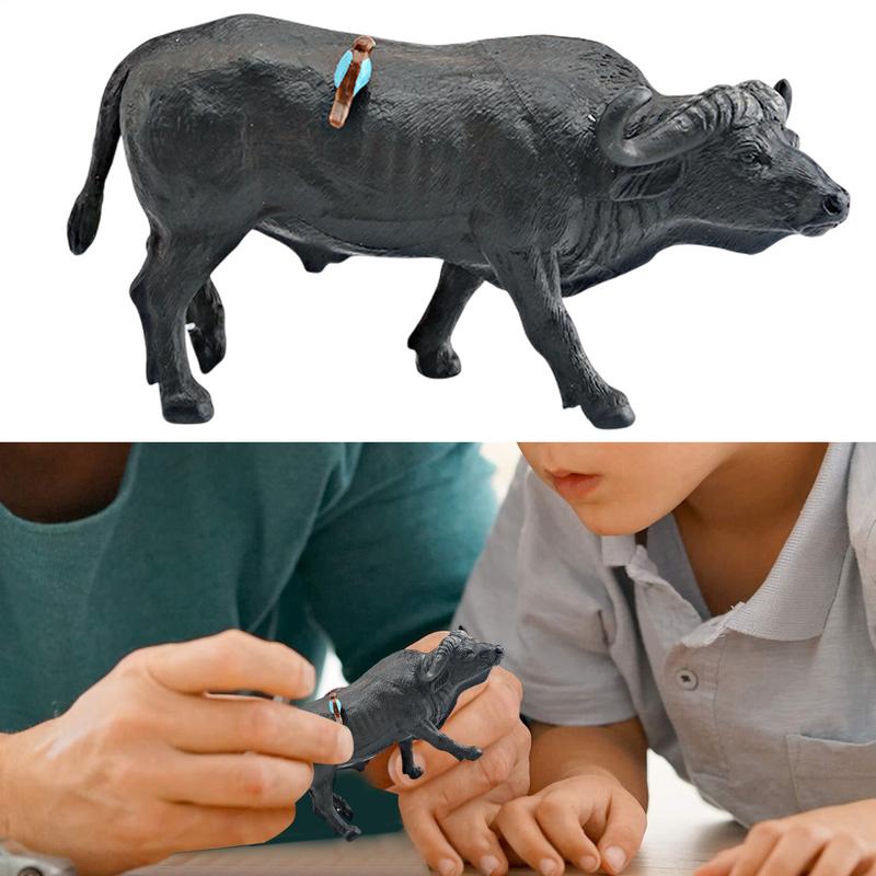 Cattle Farm Toy Bull Statue Fi - Kids Toys Exhibition 评论和价格