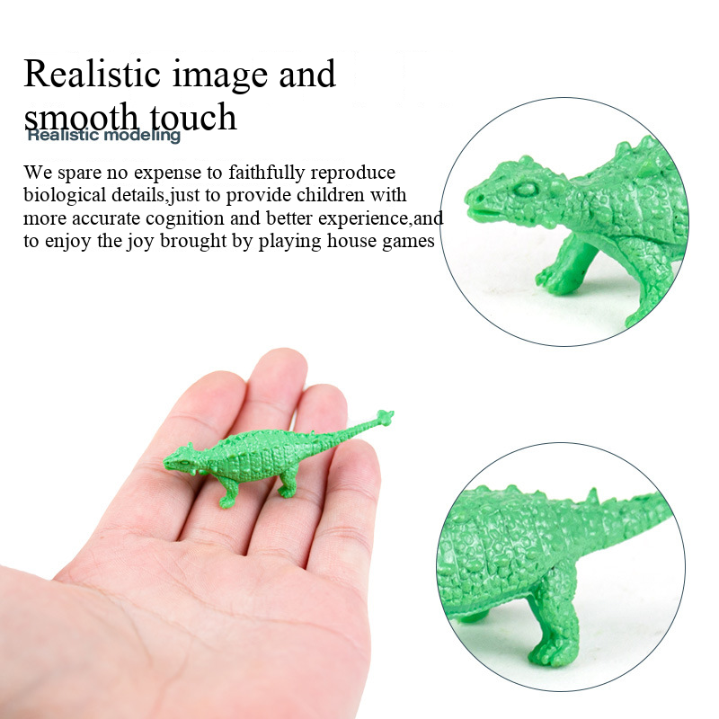 24PCS Mini PVC Dinosaur Models - Dinosaur Figurine Set 评论和价格