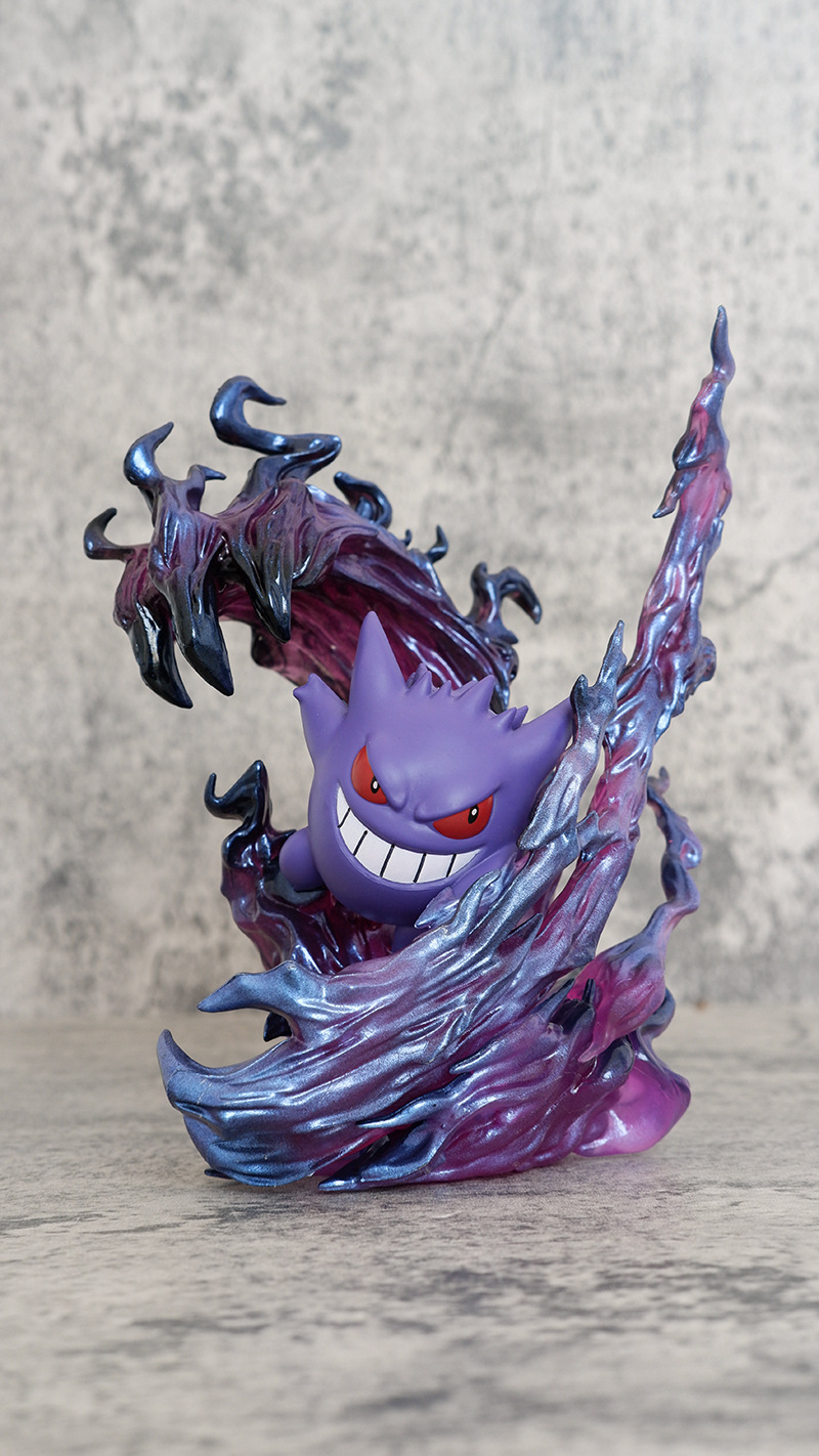 19cm Anime Pokemon Gengar Batt - Kids Toys Young 评论和价格