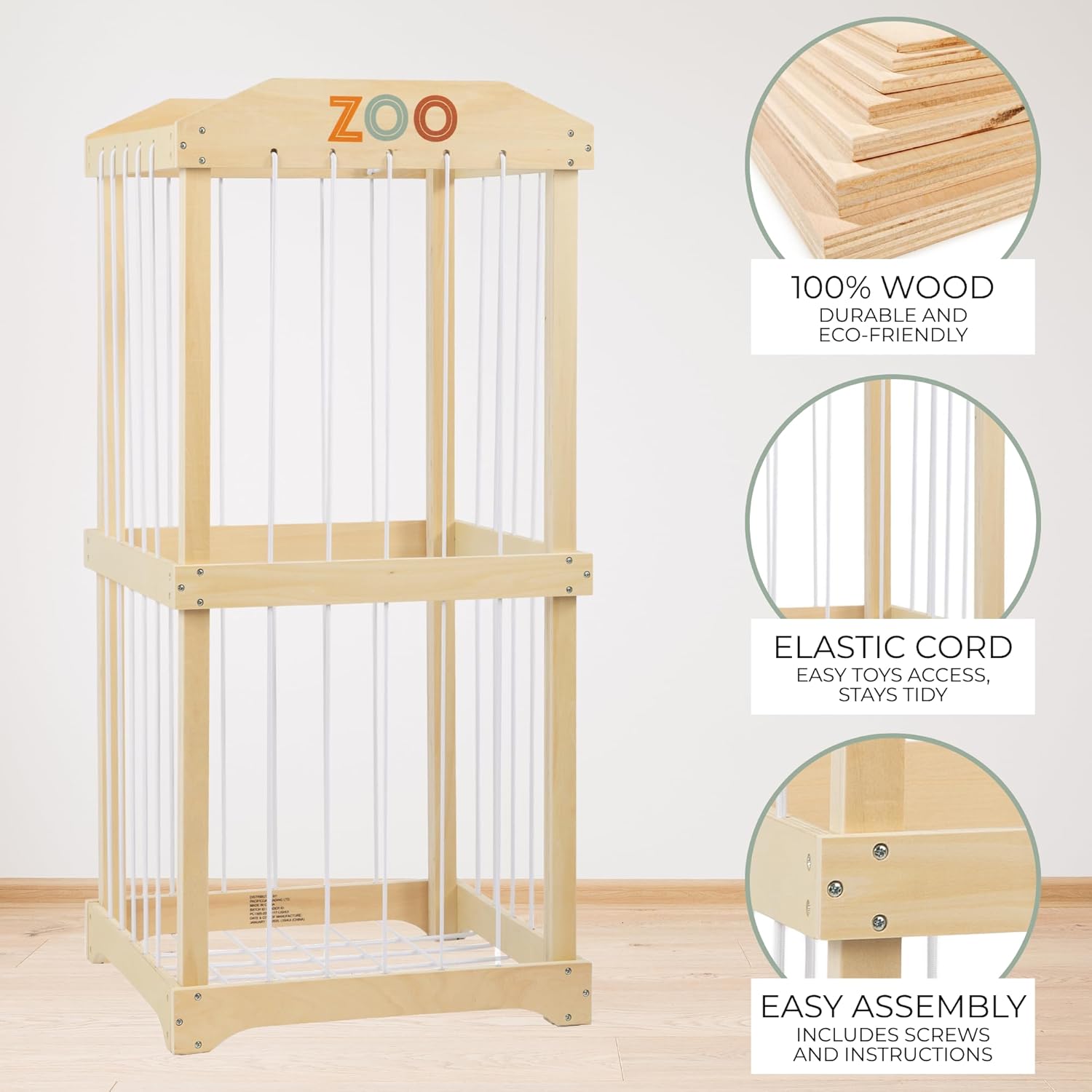 Easy Assembly Large Wooden Plu - Kids & Toys Expo Saudi Arabia 评论和价格