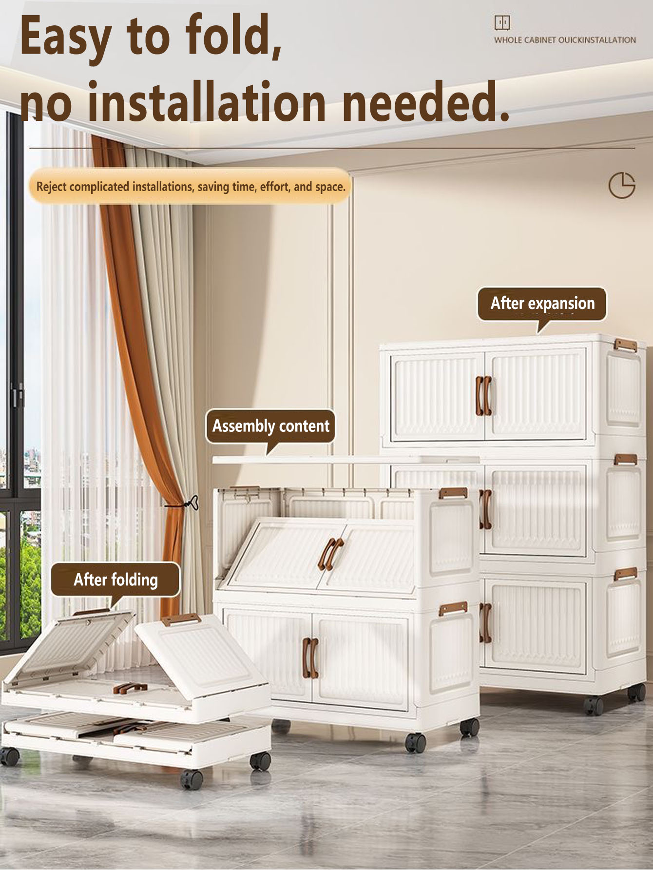 Foldable Plastic Storage Cabin - Kids Toys Home 评论和价格