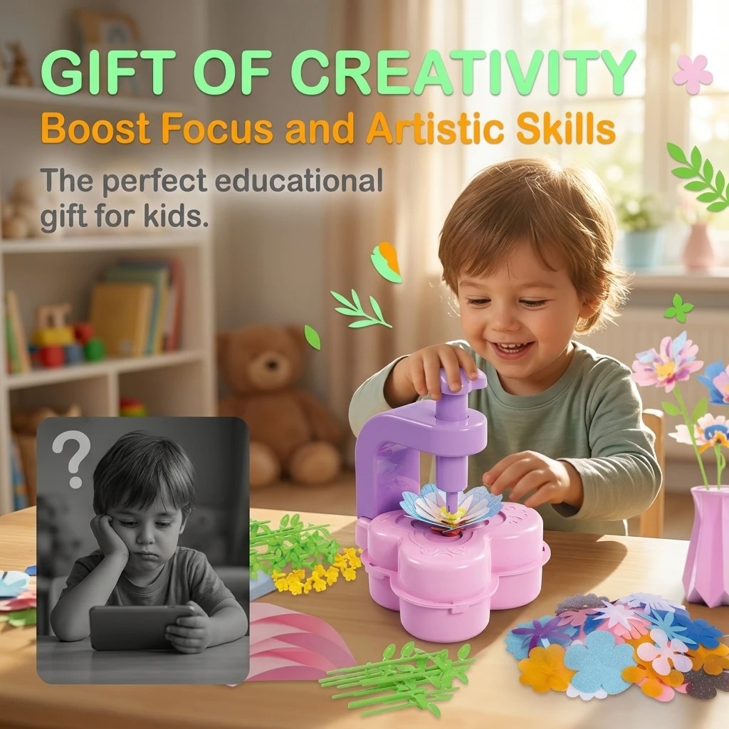 New Flower Press Craft Toy – C - Kids Toys Supplier 评论和价格