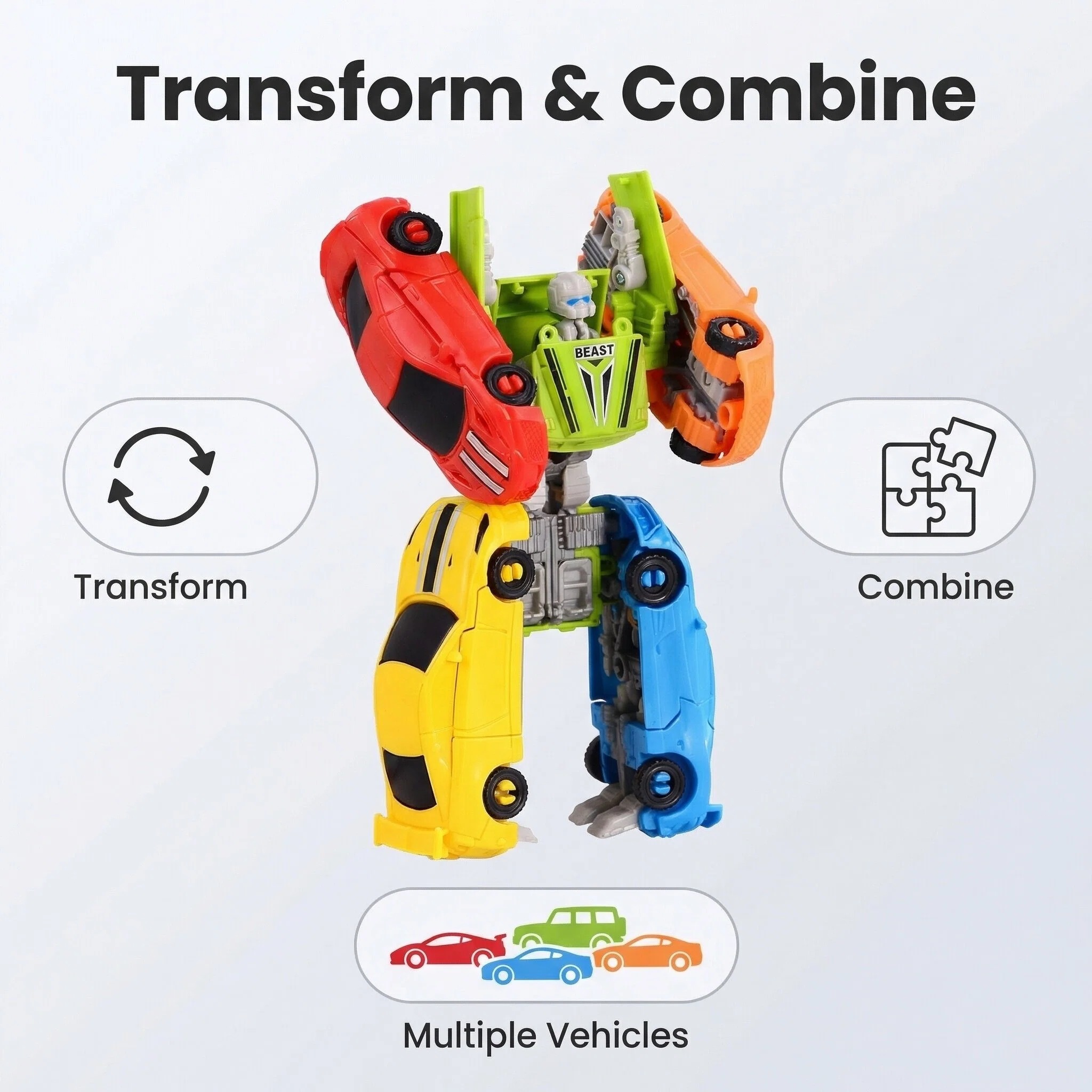 13-centimeter deformable robot - Kids Toys Supplier 评论和价格