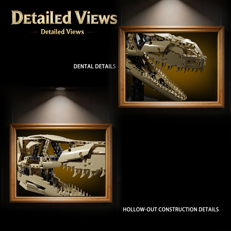 716PCS Raptor Building Blocks  - Dinosaur Figurine Set 评论和价格