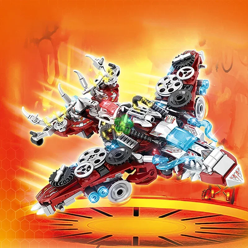 2in1 Mechanical Dinosaur/Fight - Dinosaur Figurine Set 评论和价格