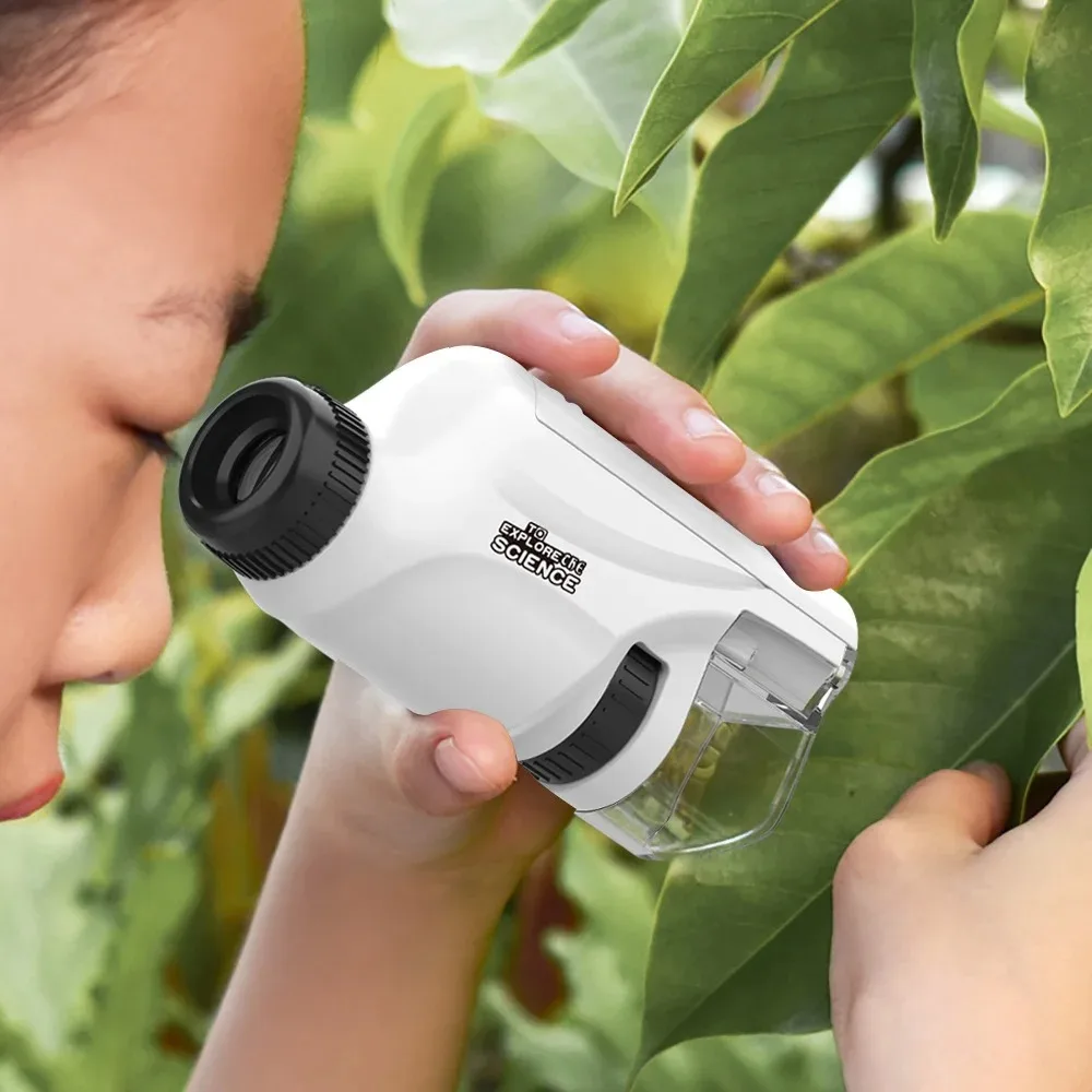 Microscope 60-120X Lab Handhel - Microscope Kids Science 评论和价格