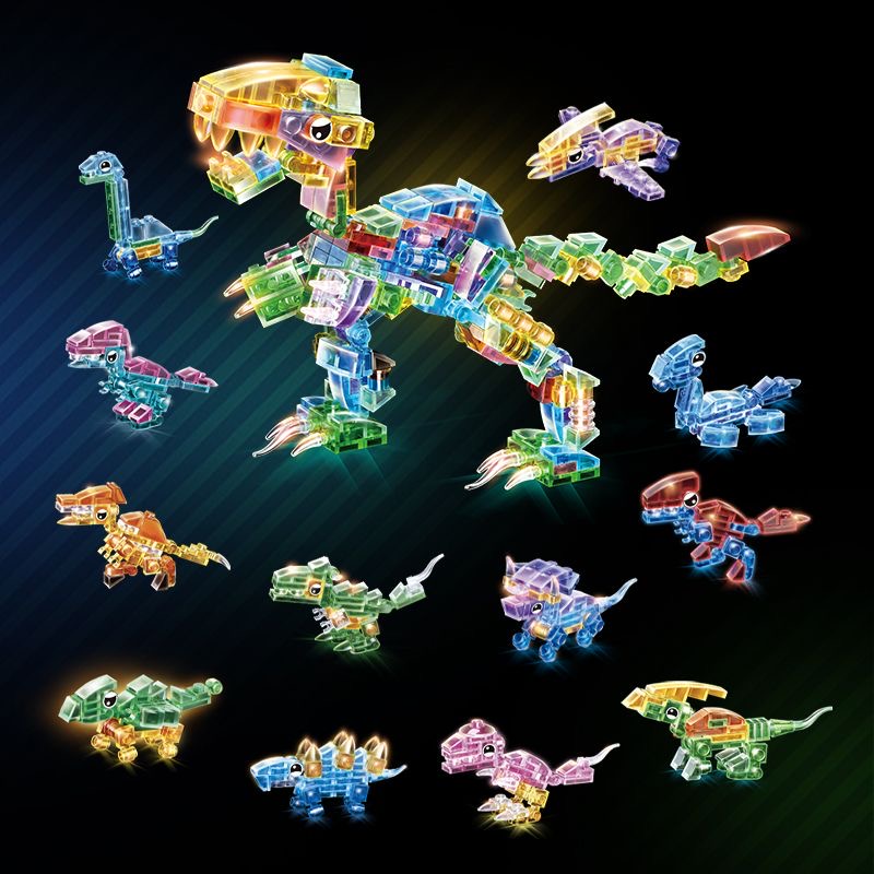 Dinosaur Building Sets for Kid - Dinosaur Figurine Set 评论和价格