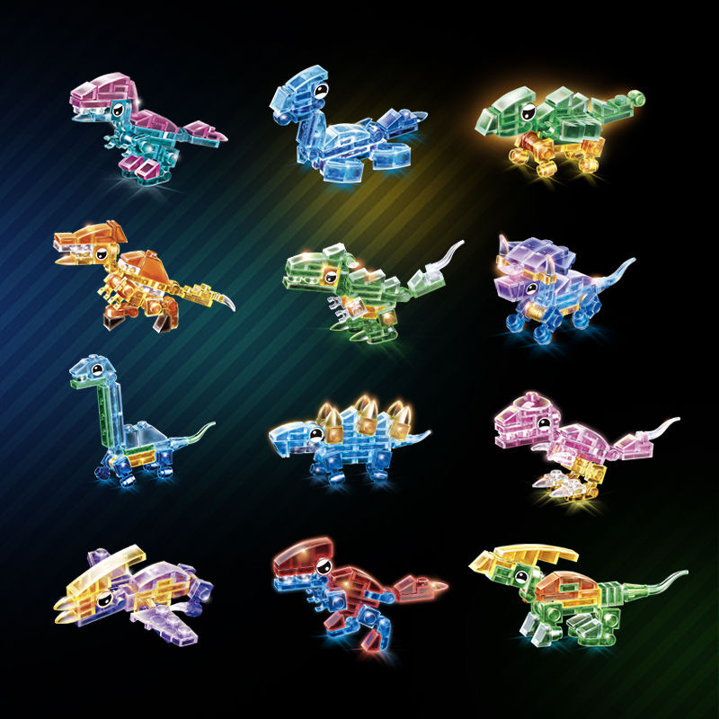 Dinosaur Building Sets for Kid - Dinosaur Figurine Set 评论和价格
